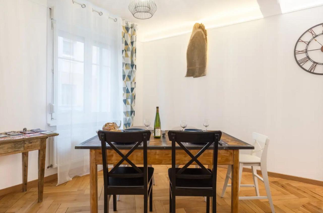 Thann Colmar - 1 Chambre - 5 Pers - Parking Exterior foto